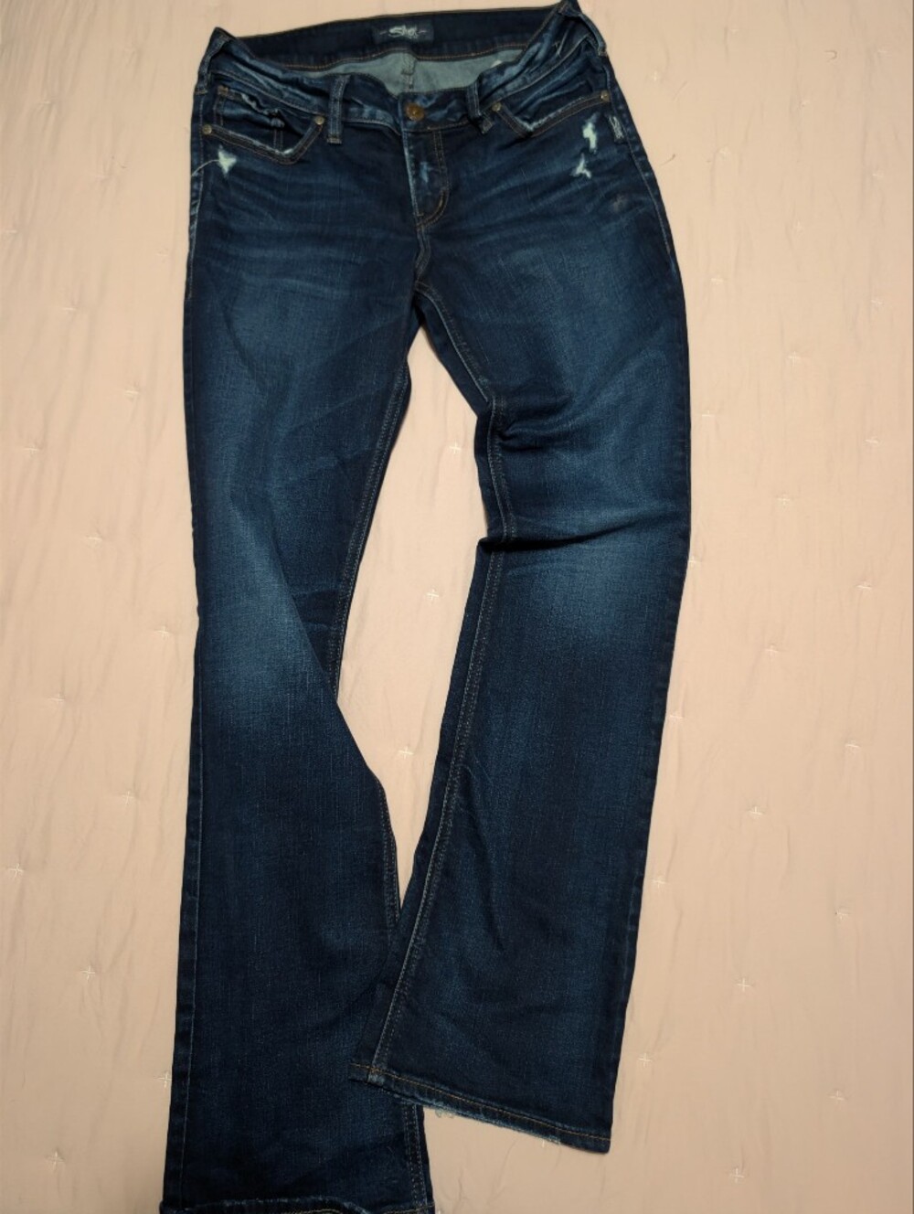 Silver Jeans Women’s Boot Cut Dark Indigo Denim